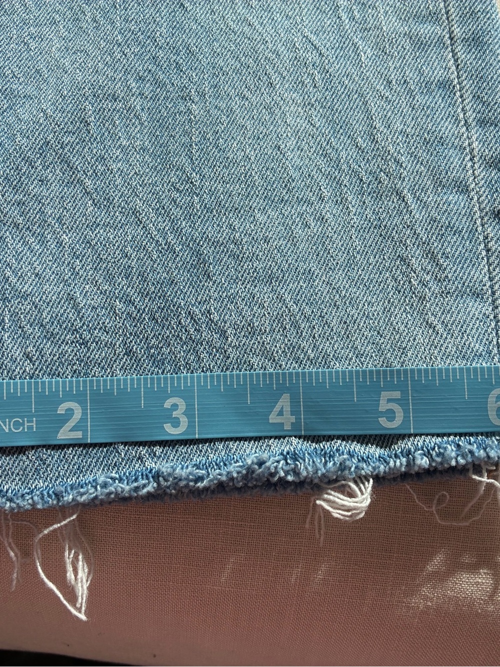 Madewell High Rise Slim Boy Jean 25 Light Blue Distressed Women’s Jeans - Picture 10 of 10